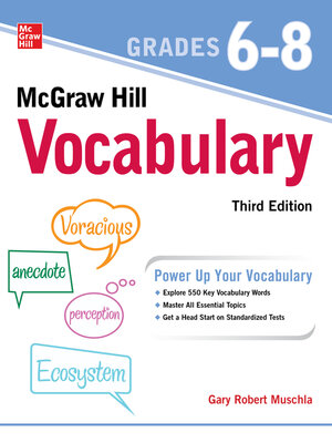 cover image of McGraw Hill Vocabulary Grades 6-8